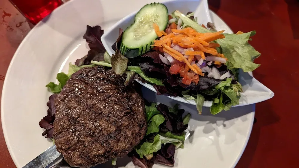 Naked Burger on a Bed